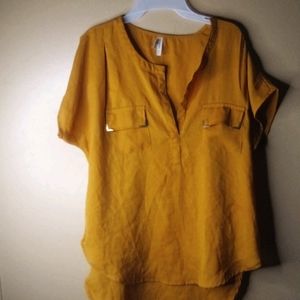 Gold blouse